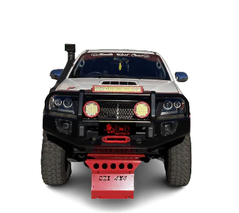 1 Piece Steel Bash Plate Red Suitable For Toyota Hilux Year 2005-2015 - Image 5