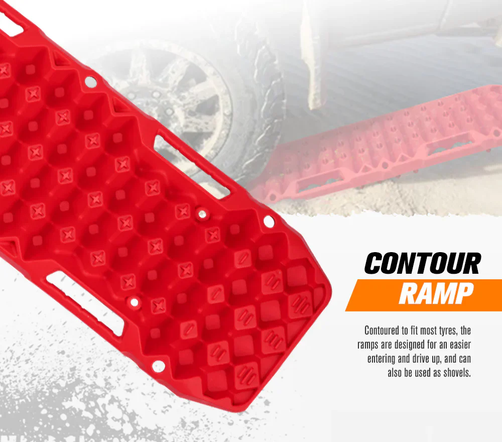 10 TON Heavy Duty Red Recovery Track - Image 5