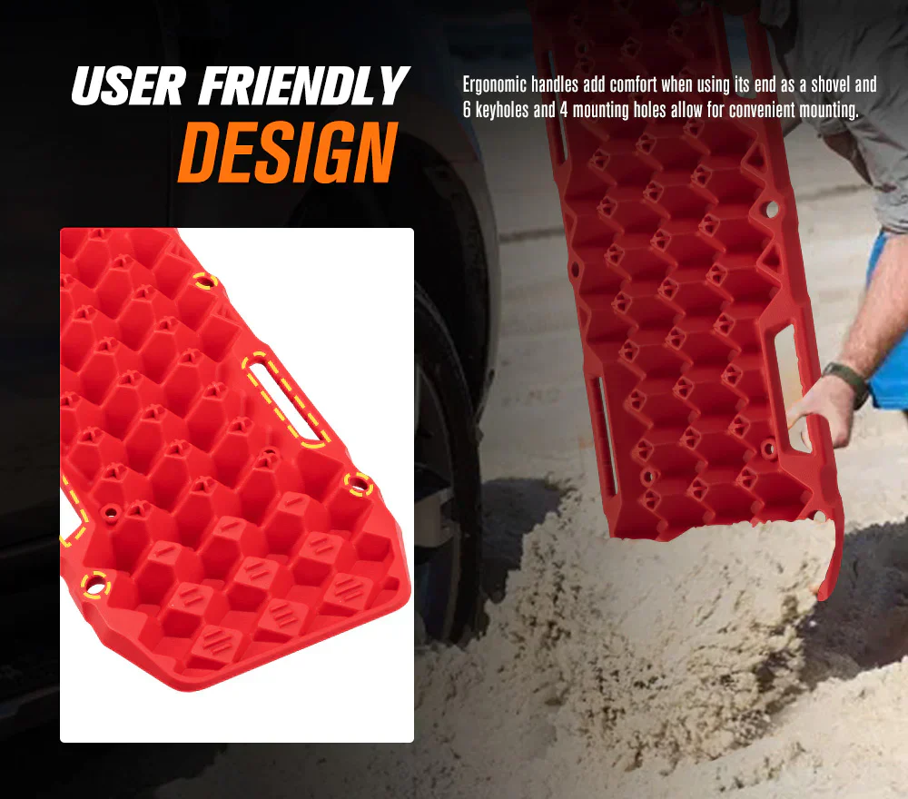 10 TON Heavy Duty Red Recovery Track - Image 8