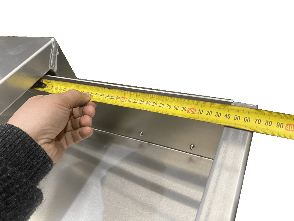 Canopy Drawer Unit 1020W x 440L x 225H (1020 Dual Draw) - Image 8