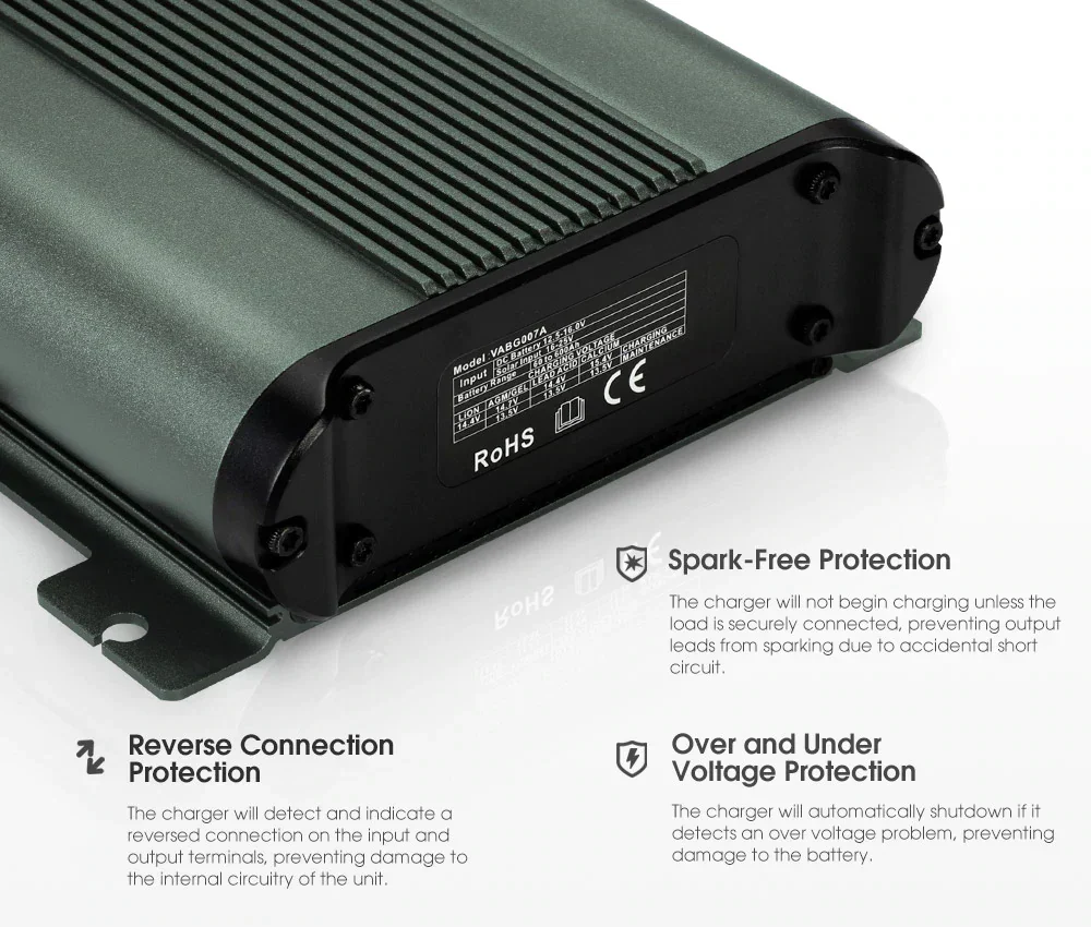 12V 20A DC to DC Battery Charger MPPT System Kit Isolator Dual Battery (Online Only) - Image 3