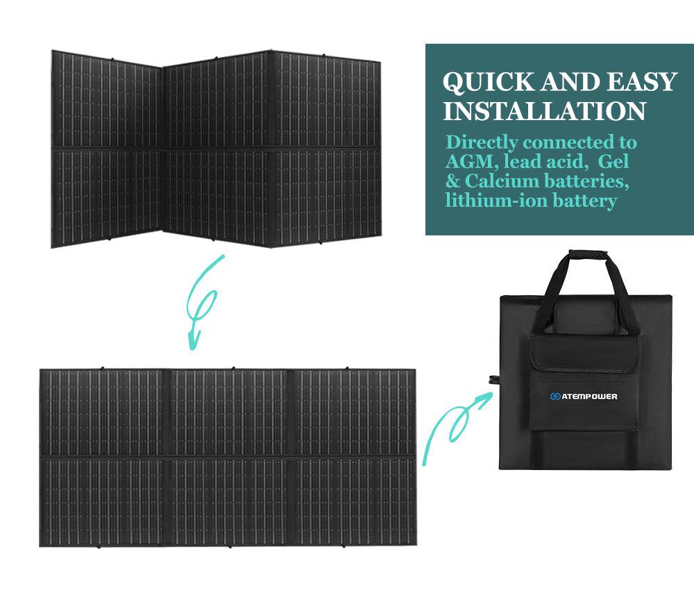 12V 300W Folding Solar Panel Blanket (Online Only) - Image 6