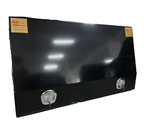 1400MM Full Door W/Drawer-Aluminium Tool Box Black - Image 5