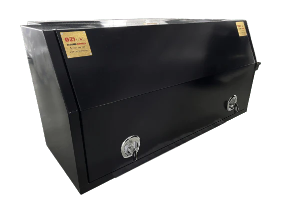 1500MM Full Door - Aluminium Tool Box Black - Image 5