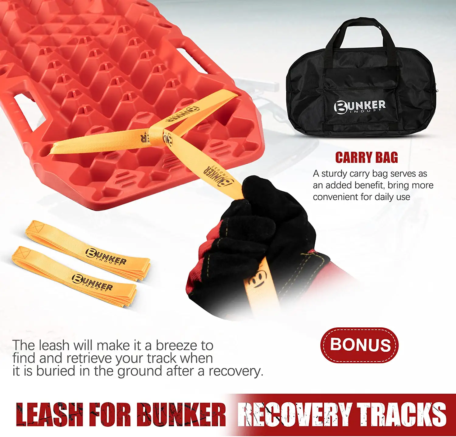 15 TON 58cm Red Recovery Track - Image 8