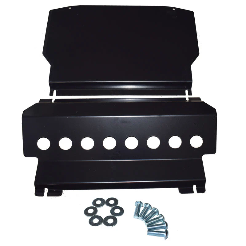 2 pcs Black Bash Plate Suitable For Mitsubishi Pajero NS NT NW NX Underbody Guard 2006-2022 (Online Only) - Image 5