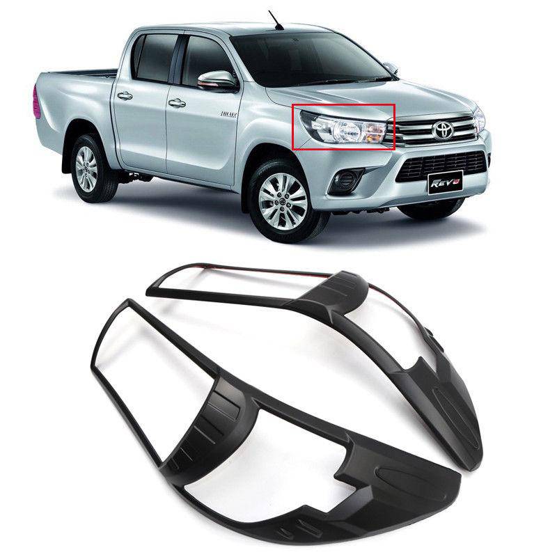 Urban Front Head Light Trim Suitable for Toyota Hilux SR 2015-2019 - Image 7