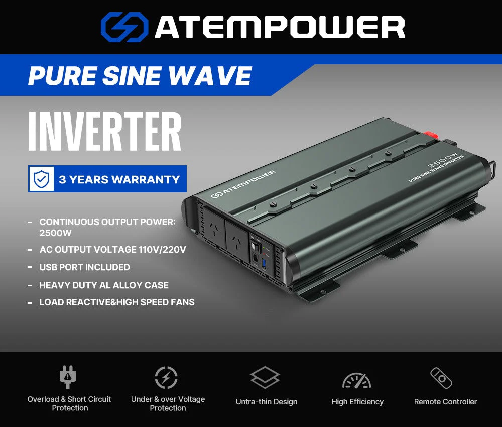 2500W PURE SINE WAVE INVERTER - Image 8