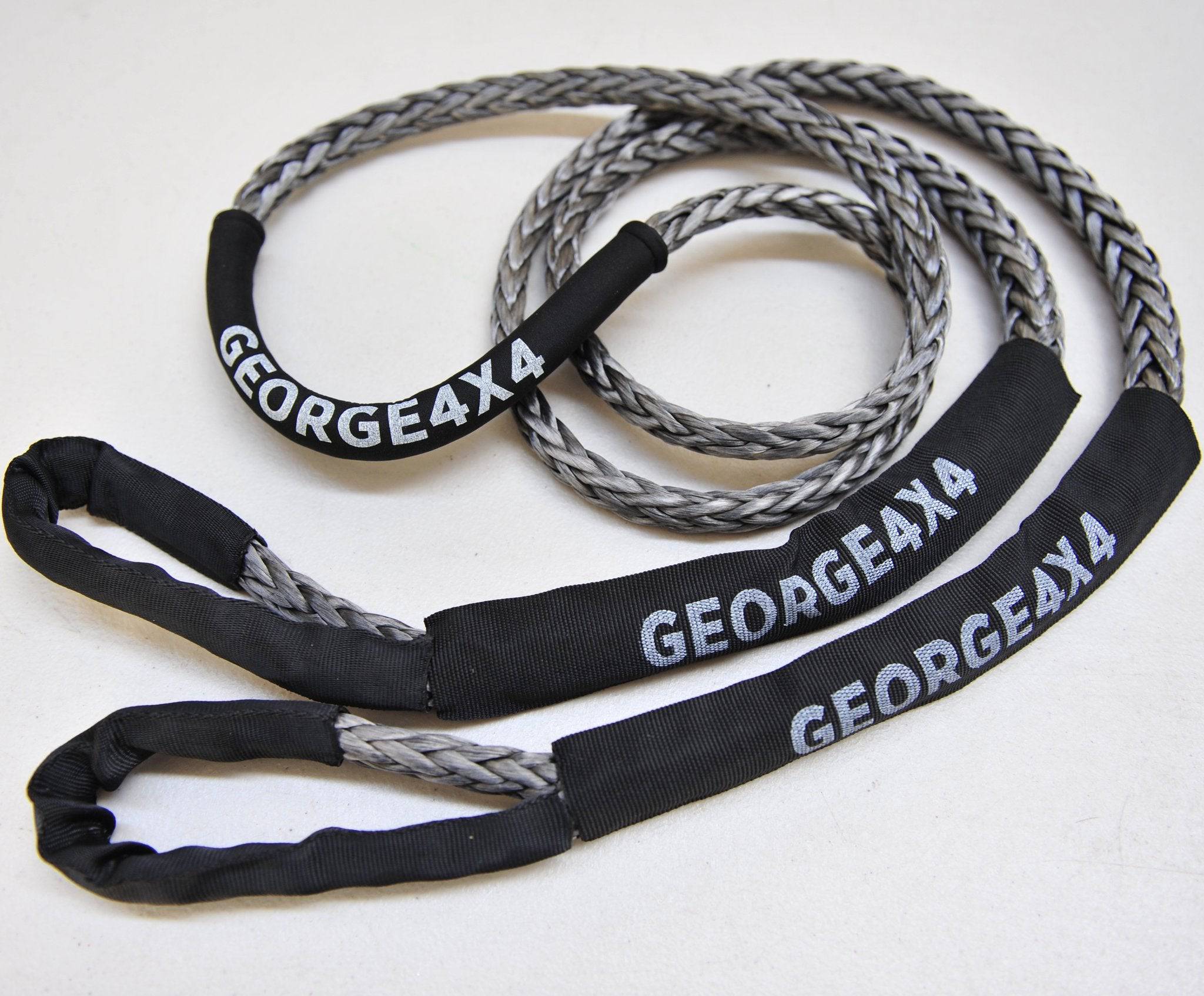4WD Recovery Heavy Duty kit: Kinetic Rope + Bridle Rope + 2*Soft Shackles - Image 4