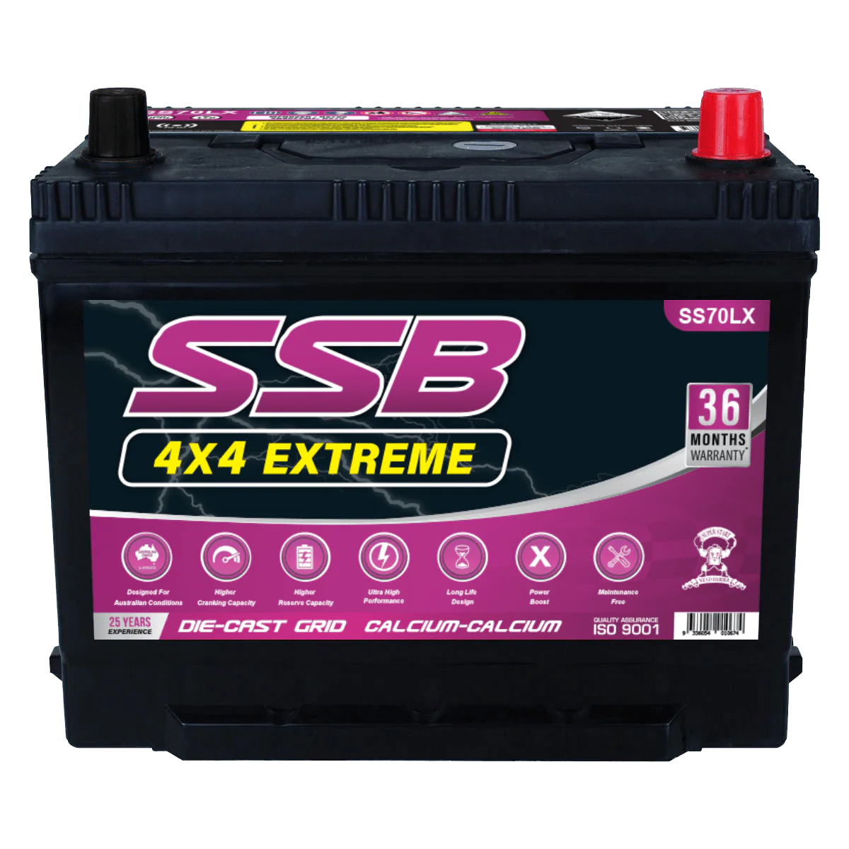 4x4 Battery Suits Isuzu Dmax 2008 - Current (Online Only) - Image 4