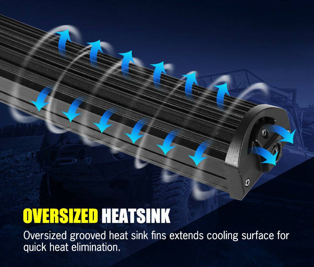 50 inch LED Light Bar Curved Combo Beam Driving Off- Road 4x4 52" (Online Only) - Image 8