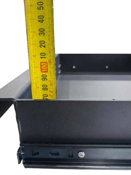 Canopy Drawer Unit 550 x 500 x 420mm  (420 Three Drawer Black) - Image 8