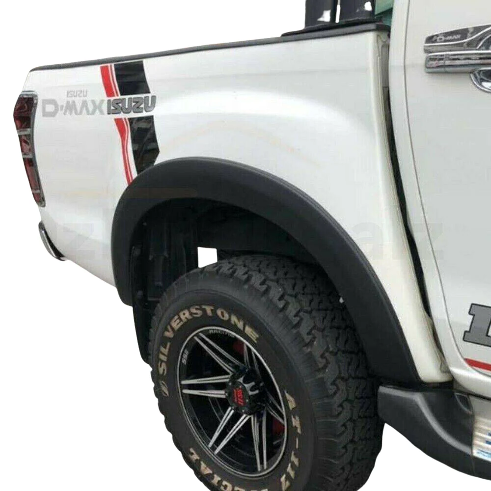 6 pcs Fender Flares Black Slim suits Isuzu DMAX 2021+ - Image 6