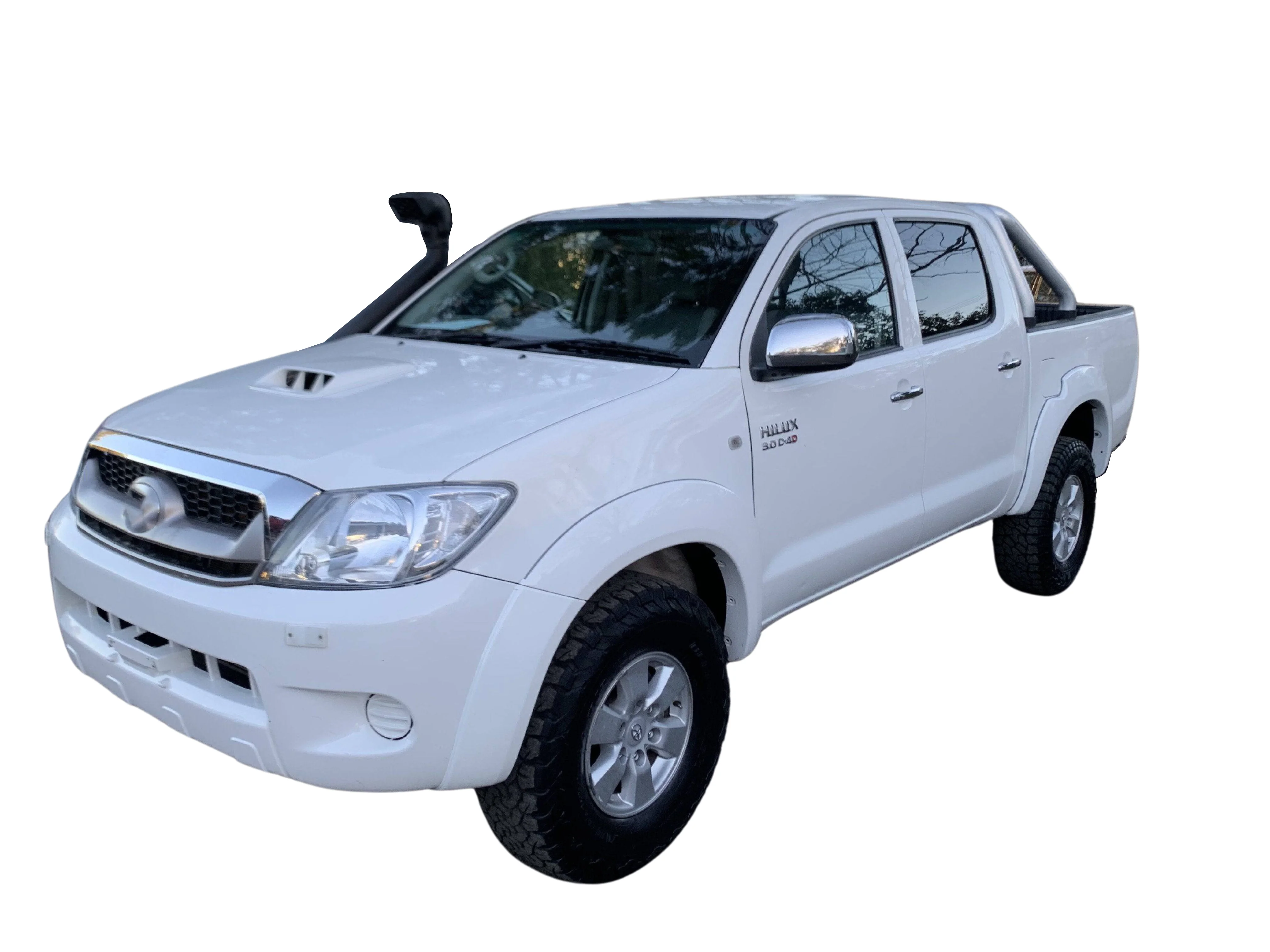 6 pcs white OEM Flares Suitable for Toyota Hilux 2005-2011 Full Set - Image 9
