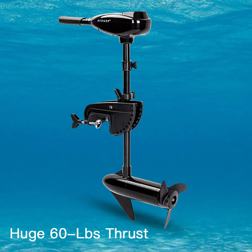 60LBS Electric Trolling Motor Inflatable Boat Fishing Marine Outboard Engine (Online Only)