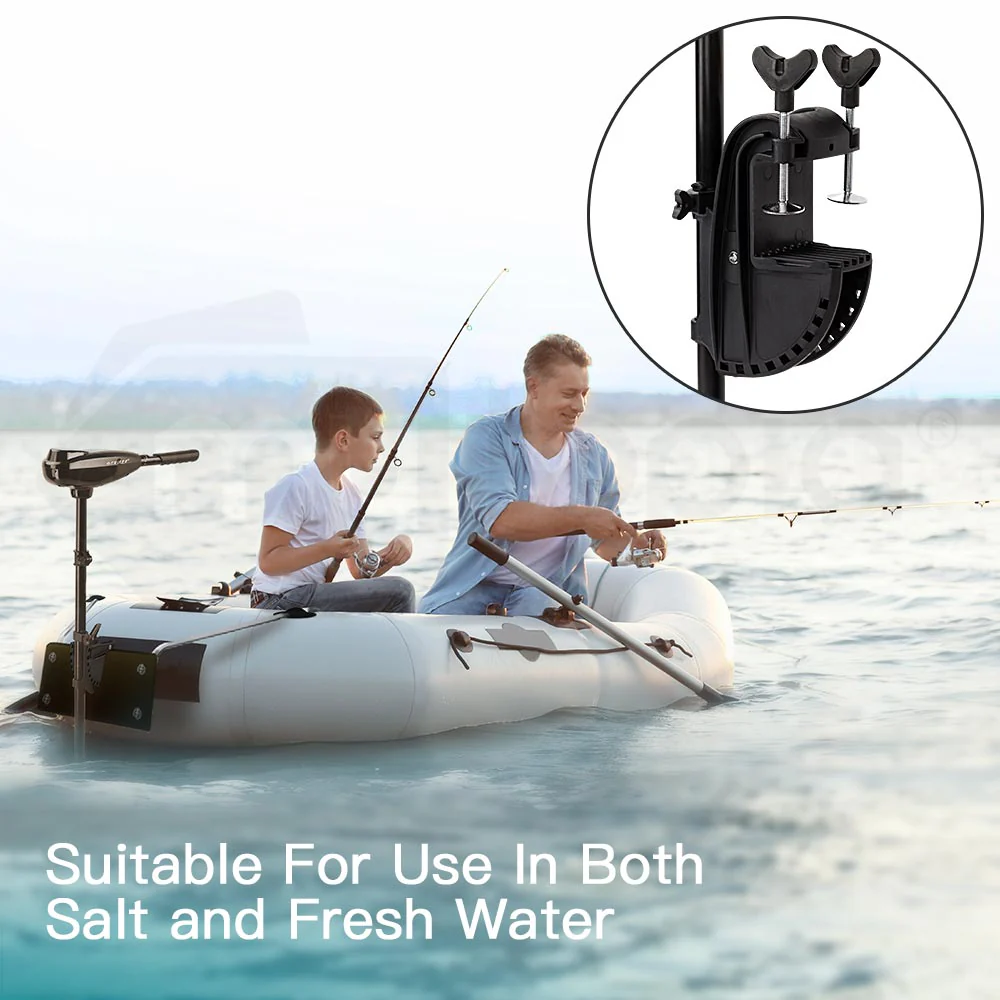 60LBS Electric Trolling Motor Inflatable Boat Fishing Marine Outboard Engine (Online Only) - Image 3
