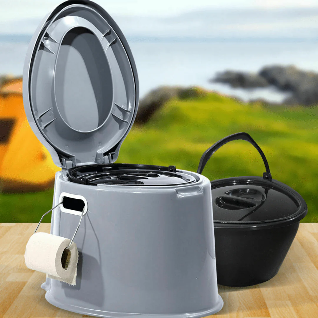 6L Outdoor Portable Toilet Camping Potty Caravan Travel Camp Boating - Image 3