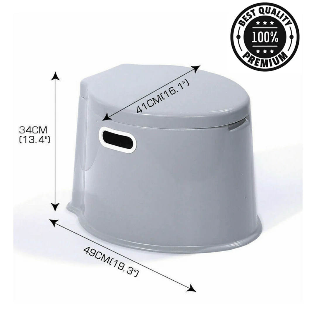 6L Outdoor Portable Toilet Camping Potty Caravan Travel Camp Boating - Image 9