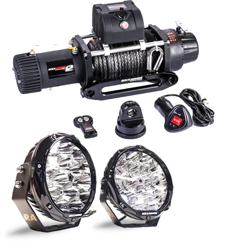 80 Series Touring Pack Suits: 80 Series Landcruiser - Bullbar, Winch, Lights, uhf + Free Fridge - Image 4