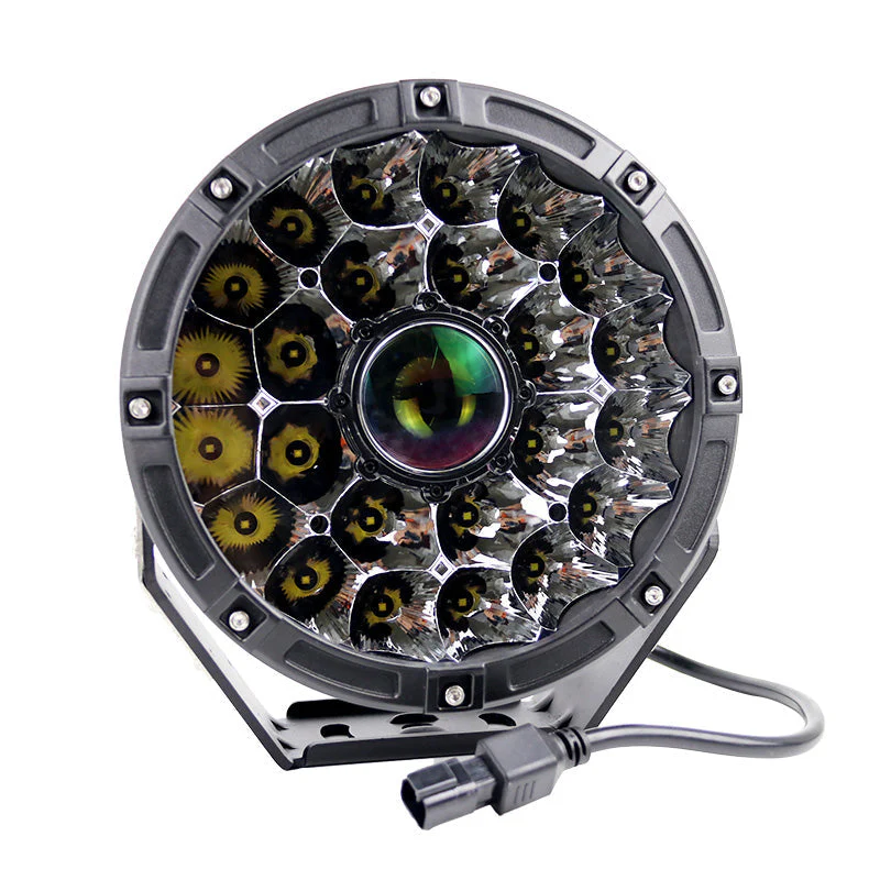 Pair of 9" OSRAM LED Laser Spot Light - Image 3