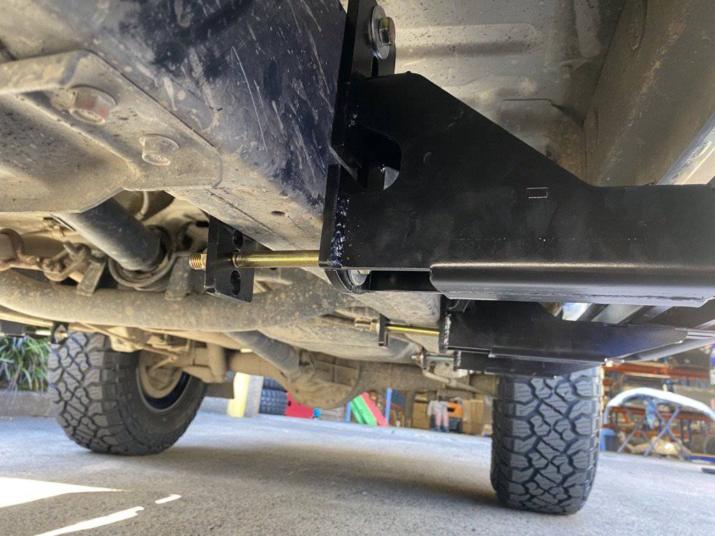 Space Cab Adjustable Side Steps + BrushBar Suits Ford Ranger / Mazda BT50 2011+ - Image 7