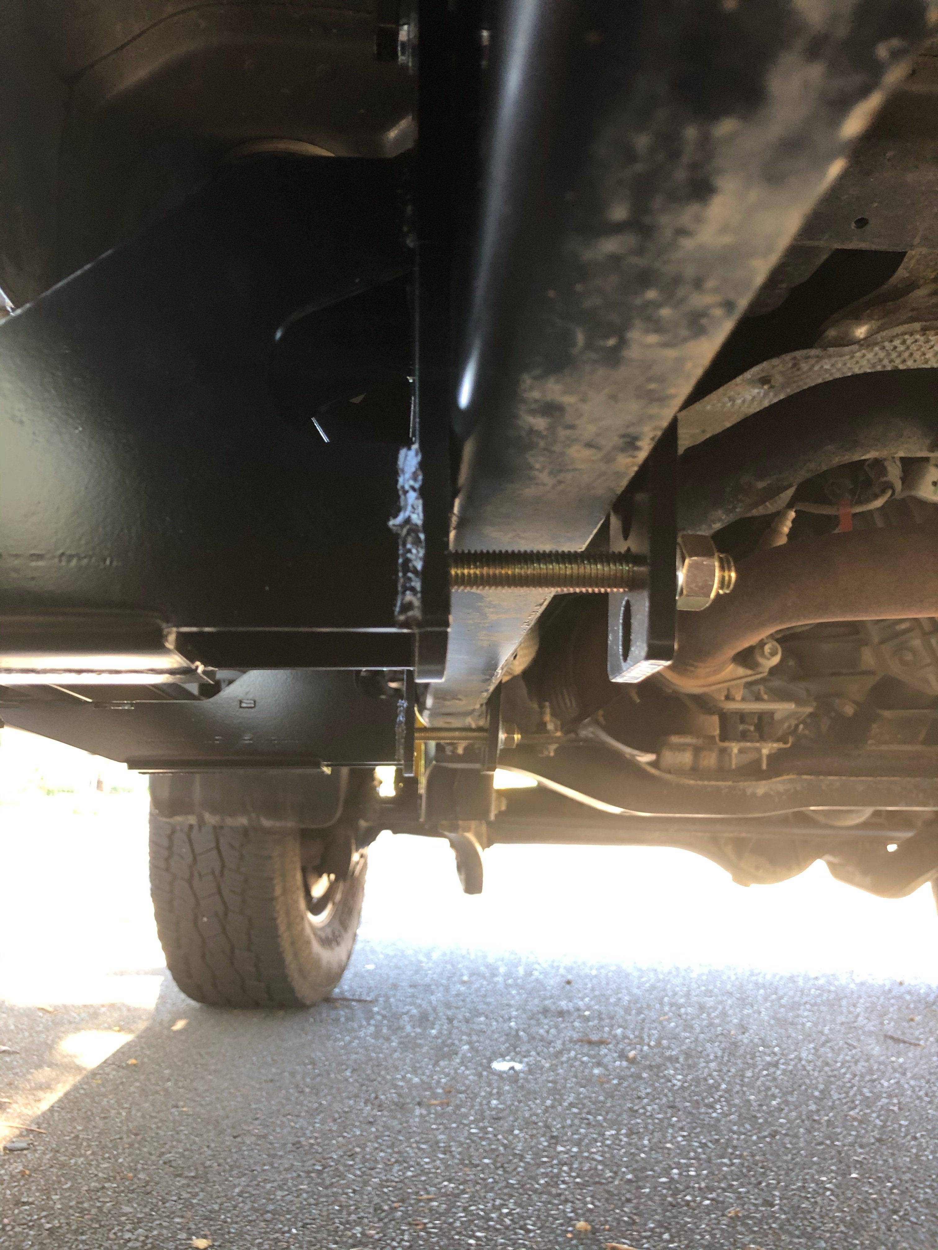 Adjustable Single Cab Sidesteps and Brush Bars Suitable For Toyota Land Cruiser 79 Series 2007- 2016 - Image 22