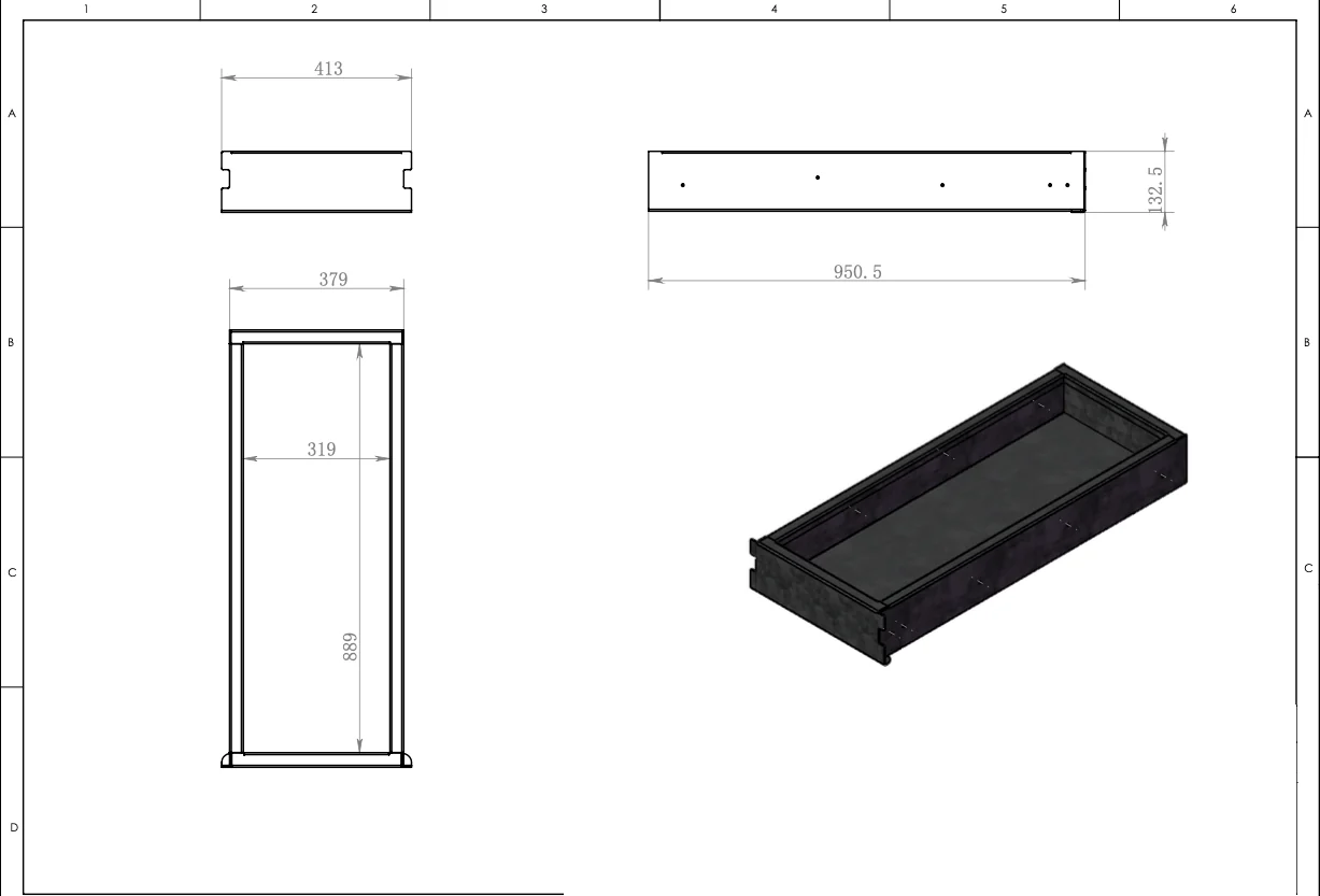 Adventure 1800 Dog Box Raw Aluminium Canopy - Image 20