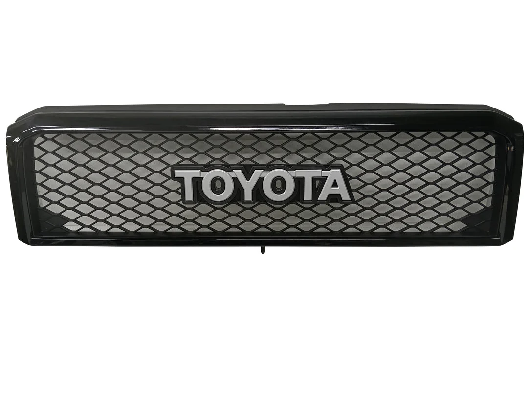 Aftermarket Upgrade Mesh Grille Black Suitable for 79 Series Landcruiser