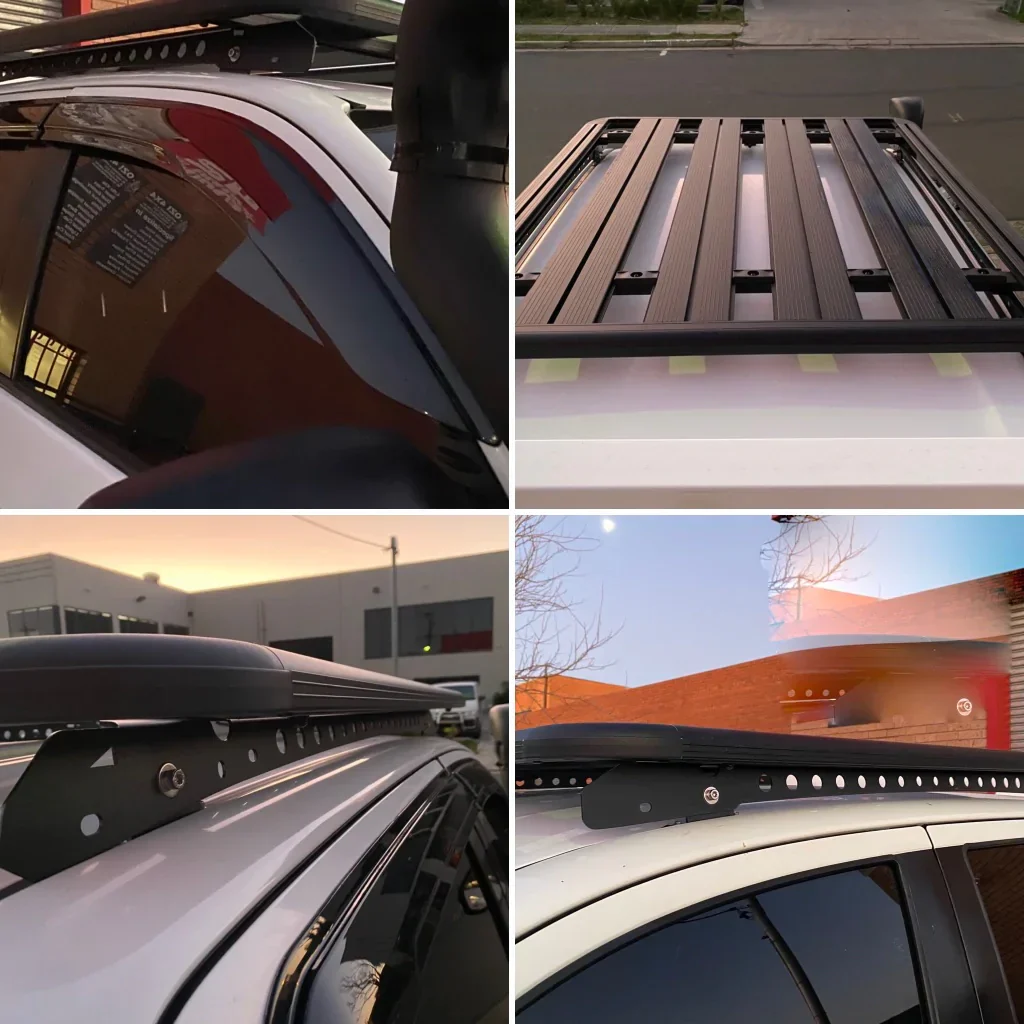 Aluminium 220 Length Flat Roof Cage Suitable For Toyota Land Cruiser Prado 120 / 150 Series - Image 5