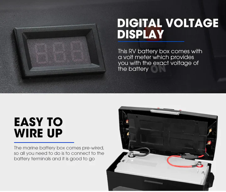 ATEM POWER Battery Box built-in VSR Isolator with 500W Inverter + 12V 100Ah Lithium Battery(Online Only) - Image 9