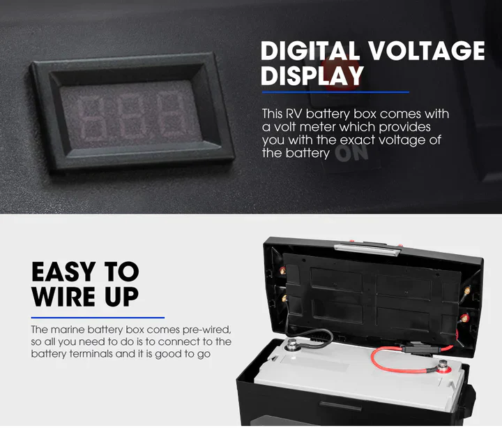 ATEM POWER Battery Box Dual Battery System with in bulit VSR Isolator (Online Only) - Image 8