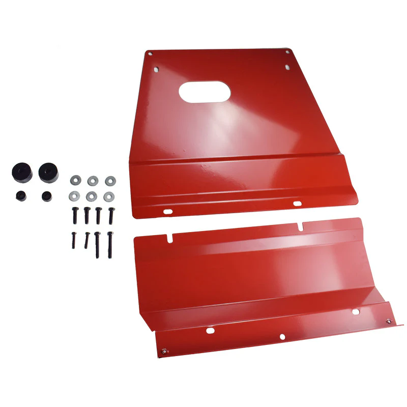 Bash Plate Sump Guard Suitable For Toyota Prado 150 Series 2009+ Red - Image 3