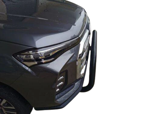 Black Bullbar Nudge Bar Bumper Guard for LDV T60 Max 2021 - 2022 (Online Only) - Image 5