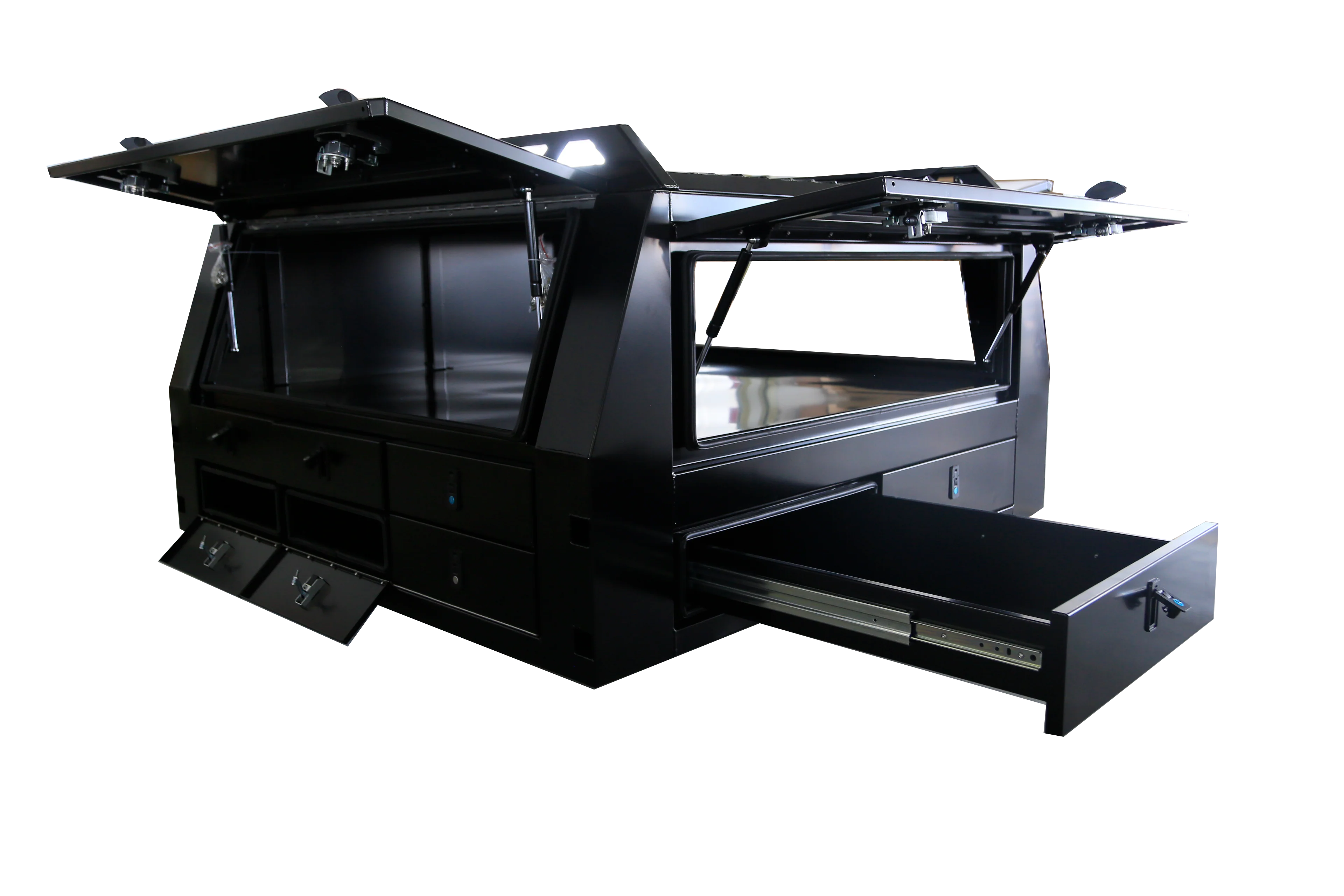 Black Delta 1800 Builders Compartment Canopy - Image 26