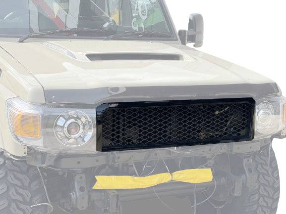 Black Honeycomb Mesh Grill Suitable For Toyota Landcruiser 79,78,76 Series 2007+ - Image 2