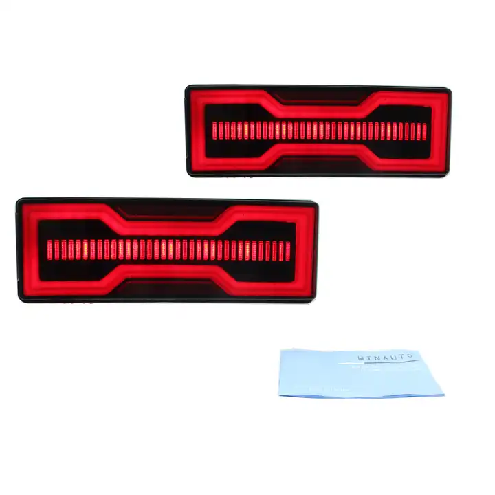 Bow Tie LED Tray Tail Lights Suitable for Toyota Landcruiser 79 Series Universal (Non-ADR Approved) - Image 4