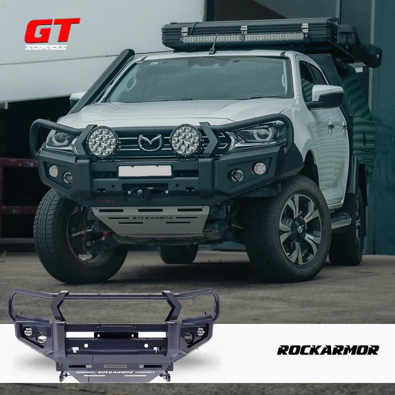 BT50 Touring Pack Suits: 08/2020 - 02/2025 BT50 - GT Bullbar, Winch, Lights, uhf + Free Fridge - Image 2