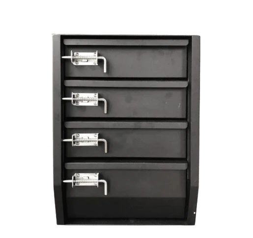 Canopy Drawer Unit Four Draw 700W x 550L x 670H (BLACK - 700 Four Drawer) - Image 4