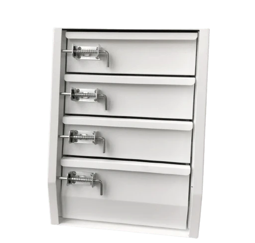 Canopy Drawer Unit Four Draw 700W x 550L x 670H (White-700 Four Drawer) - Image 4