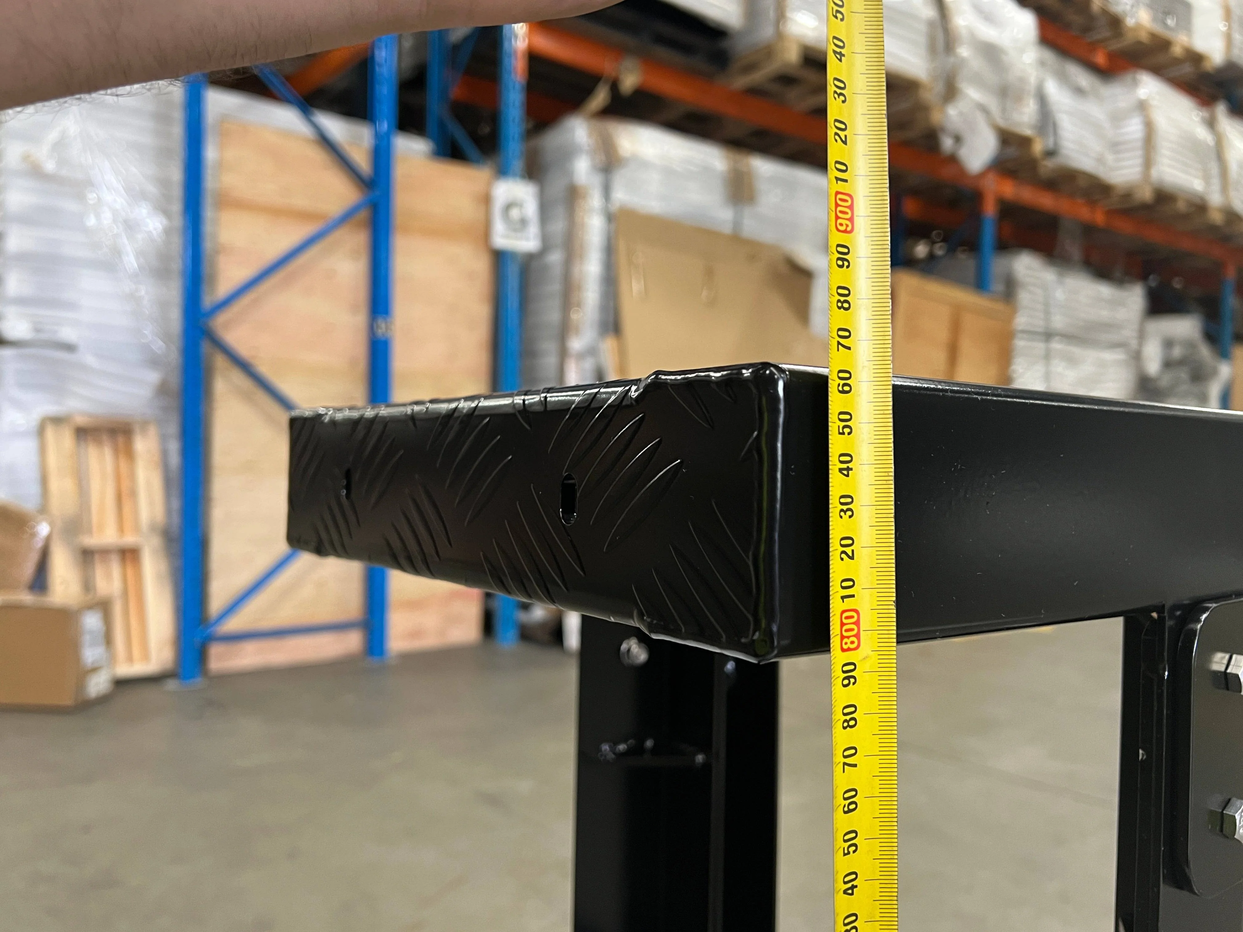 Canopy Rear Wheel Holder + Jerry Can Holder + Rear Ladder Combo Deal Powder Coated Black (Universal) - Image 60
