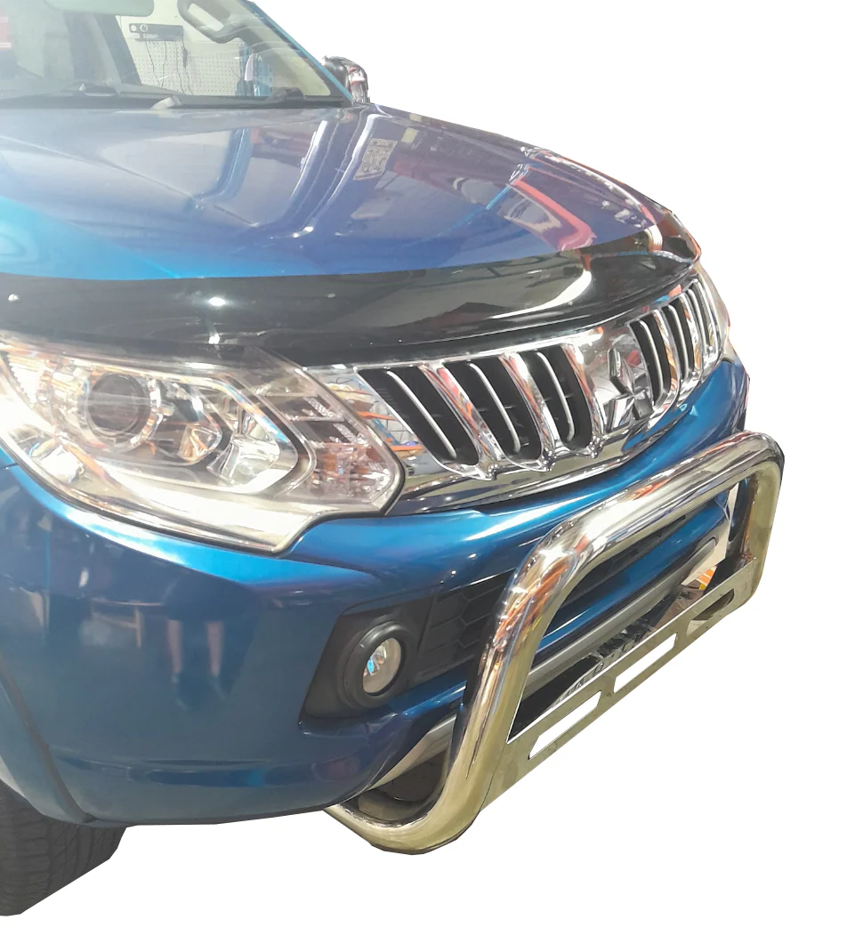 Chrome Nudge Bar Suits Mitsubishi Triton MQ 2015-2018 (Online Only) - Image 2