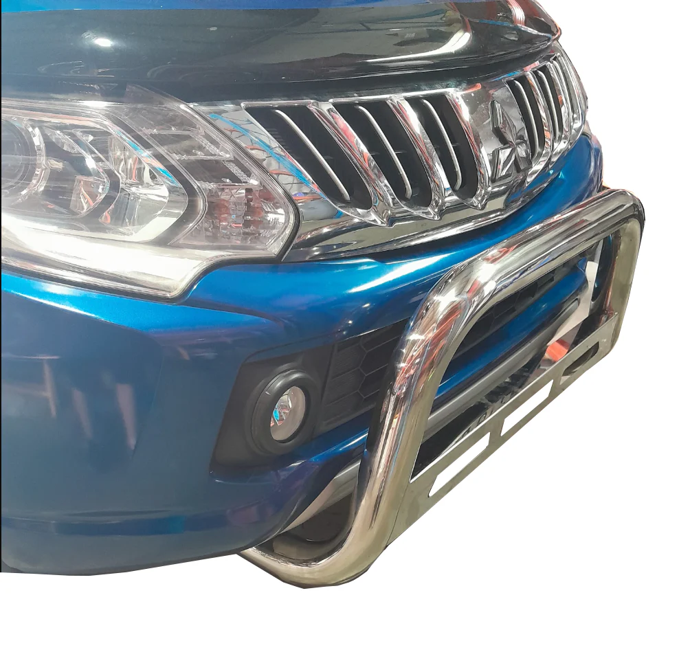 Chrome Nudge Bar Suits Mitsubishi Triton MQ 2015-2018 (Online Only) - Image 3