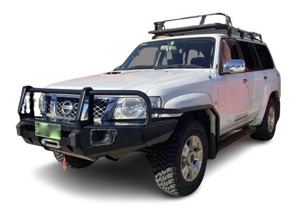 Combo Deal Safari Bullbar + Side Steps & Brush Bars Suits Nissan Patrol GU Series 4 2005-2015 - Image 16