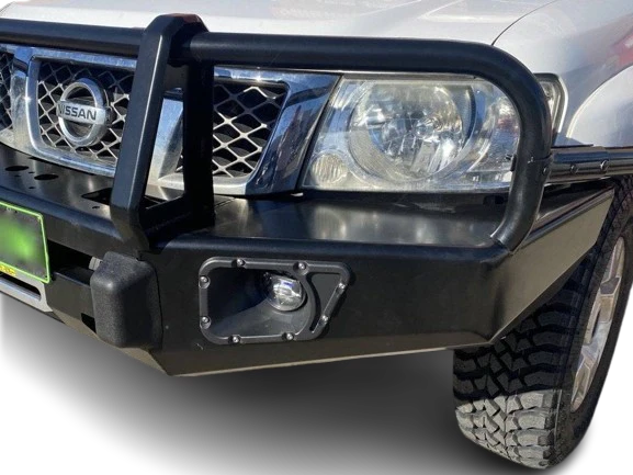 Combo Deal Safari Bullbar + Side Steps & Brush Bars Suits Nissan Patrol GU Series 4 2005-2015 - Image 18