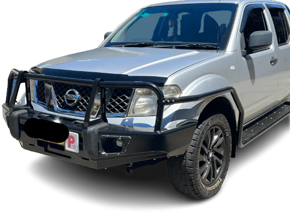 Combo Safari Bullbar + Side Steps & Brush Bar Suits Nissan Navara / Pathfinder D40 Thai 2005 - 2015 - Image 2