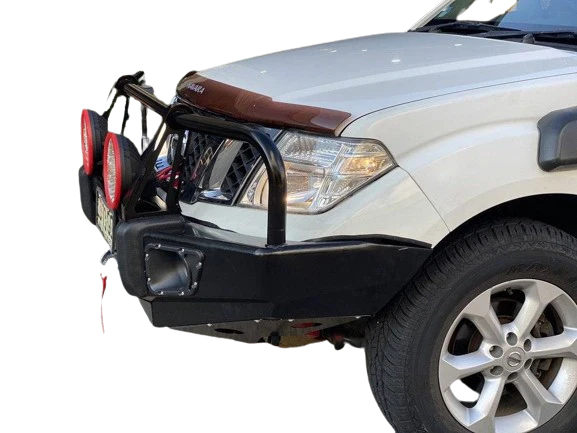 Combo Safari Bullbar + Side Steps & Brush Bar Suits Nissan Navara / Pathfinder D40 Thai 2005 - 2015 - Image 61