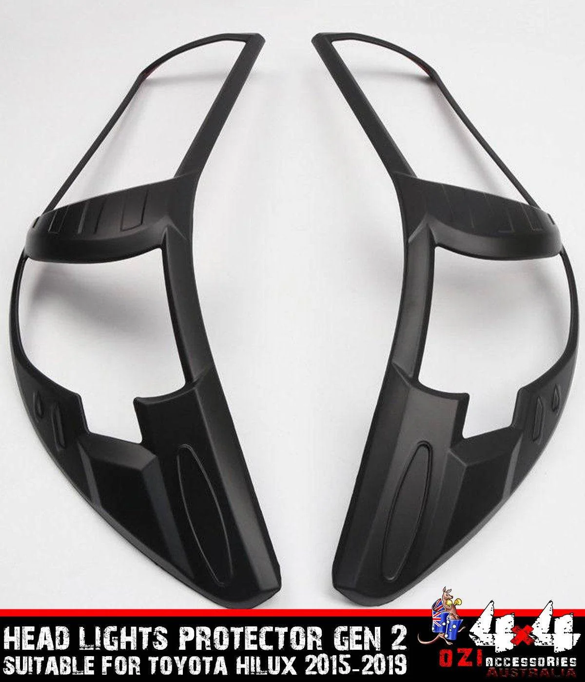 Combo Urban Tail Light & Head Light Trim Cover Suitable for Toyota Hilux 2015-2019 (Online Only) - Image 15