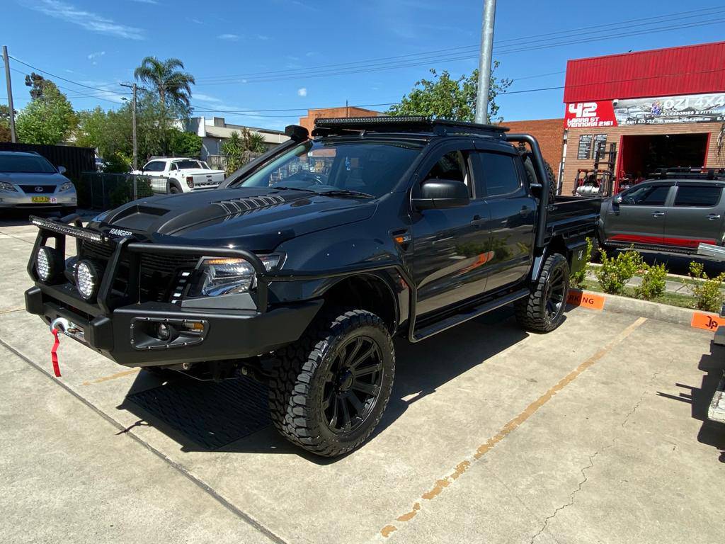 Commercial Bulbar + Side Steps + Brush Bars Suits Ford Ranger PX1,2,3 Combo - Image 12