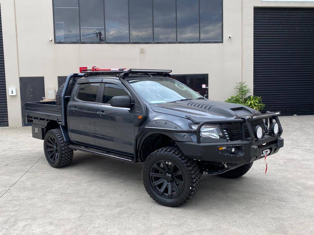 Commercial Bulbar + Side Steps + Brush Bars Suits Ford Ranger PX1,2,3 Combo - Image 16