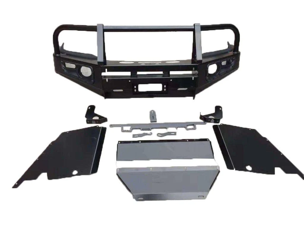 Commercial Bullbar Suitable For Toyota Landcruiser Prado 120 Series  2003-2009 - Image 16